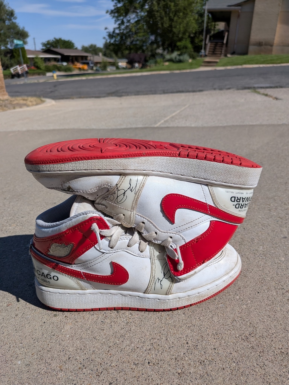 Nike Air Jordan 1 Michael Jordan Career Stats Edition Size 5.5 Men